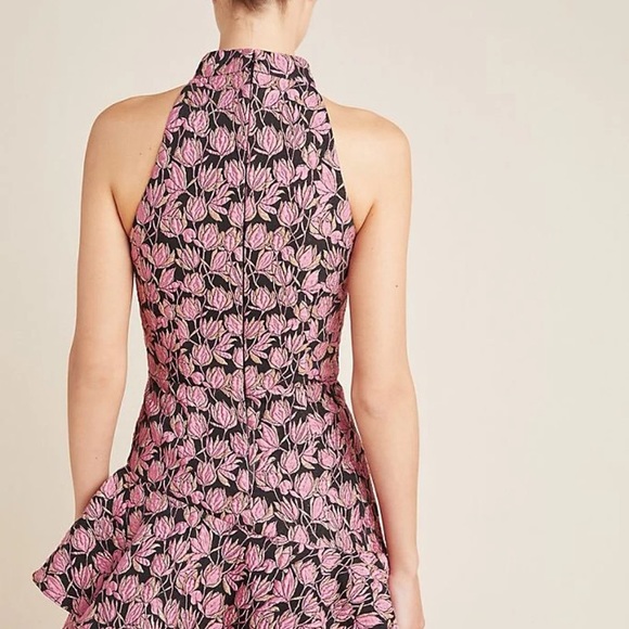 NWT Anthropologie ML Rita Ruffled Mini Dress - Picture 7 of 13